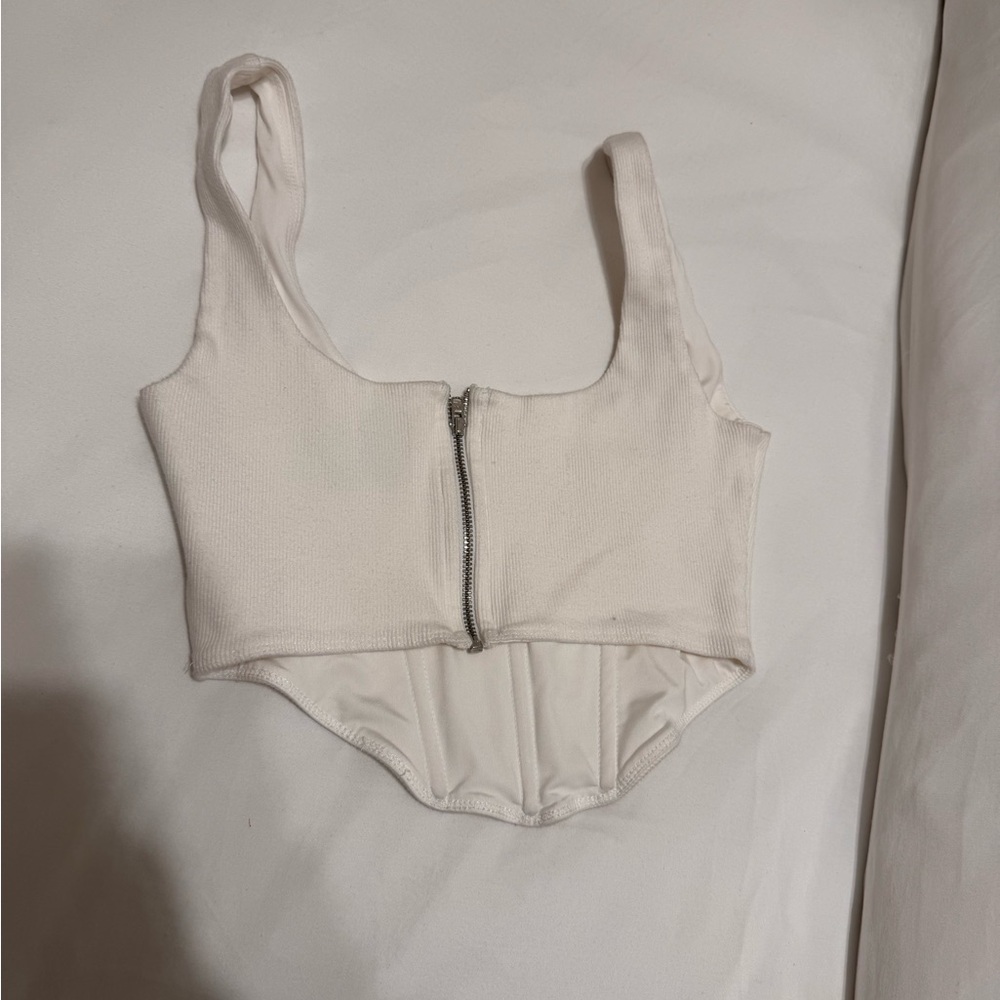 Princess Polly White Corset Top - Picture 4 of 4